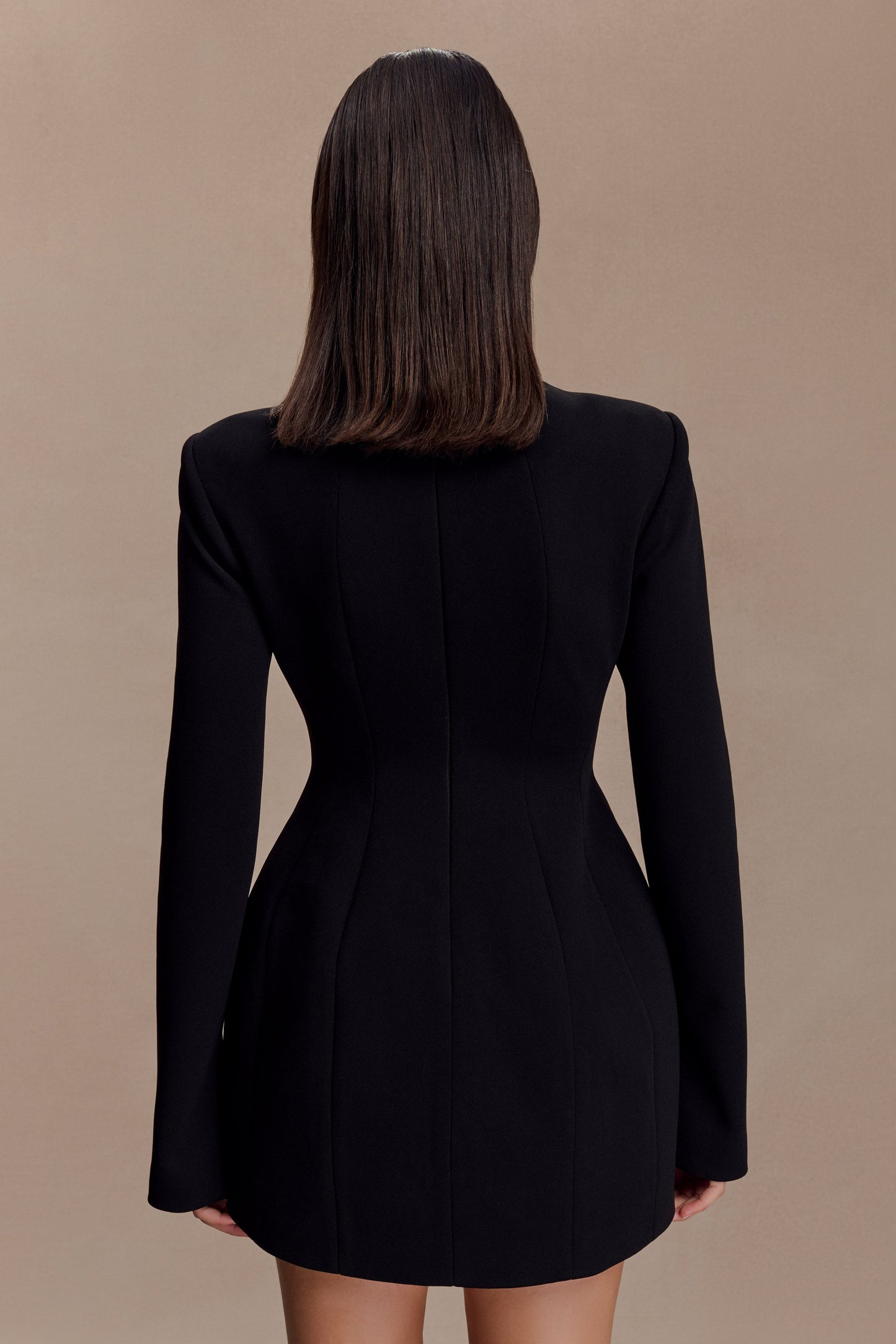 Michelle Cut Out Mini Elbise - Siyah
