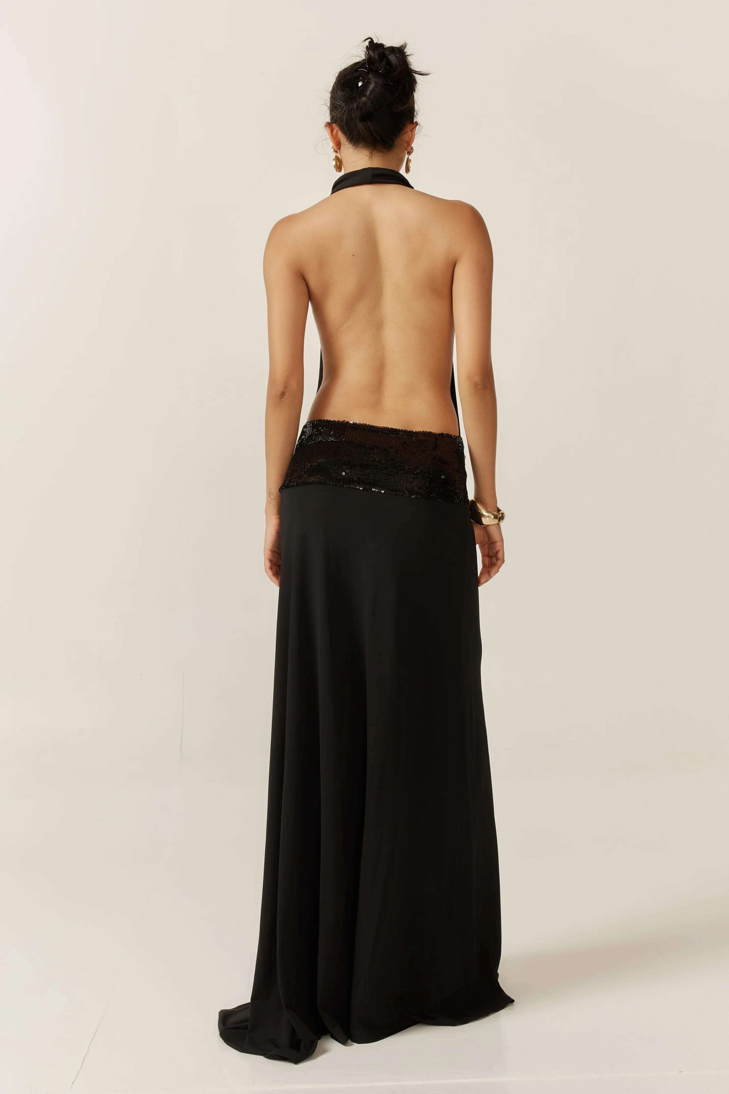 Joanna | Halter Sırtı Açık Elbise