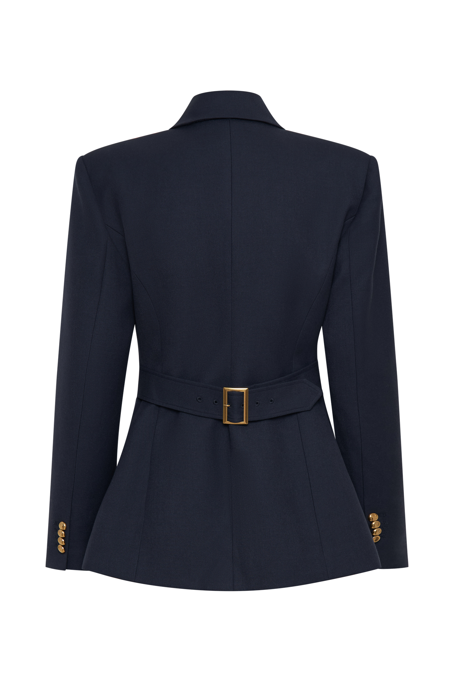 Bellamy Büzgülü Blazer - Koyu Lacivert