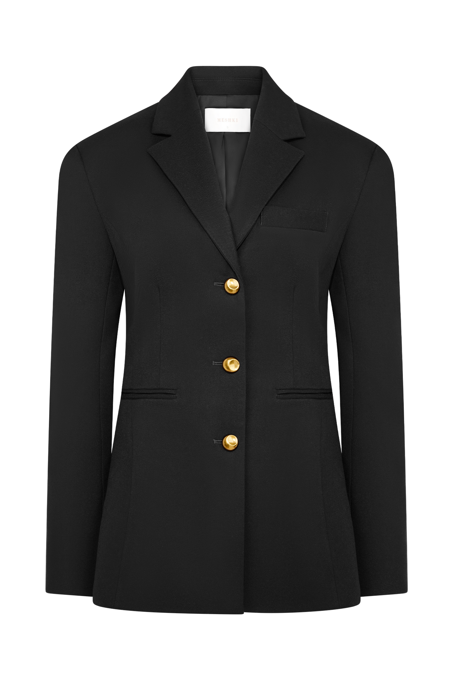 Bellamy Büzgülü Blazer - Siyah