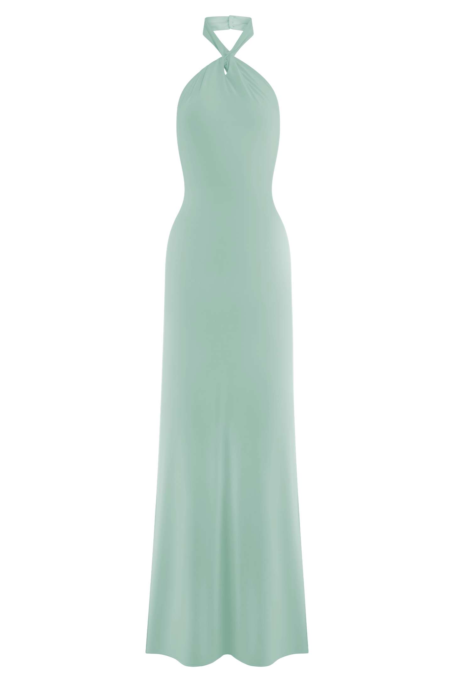 Elyna Slinky Halter Maxi Elbise - Lagoon