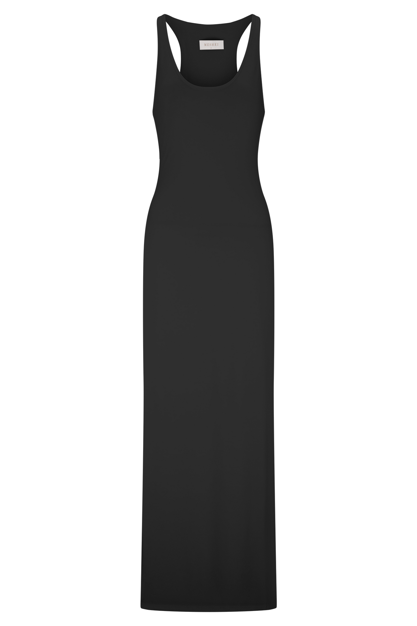Ellerie Longline Racerback Üst - Siyah
