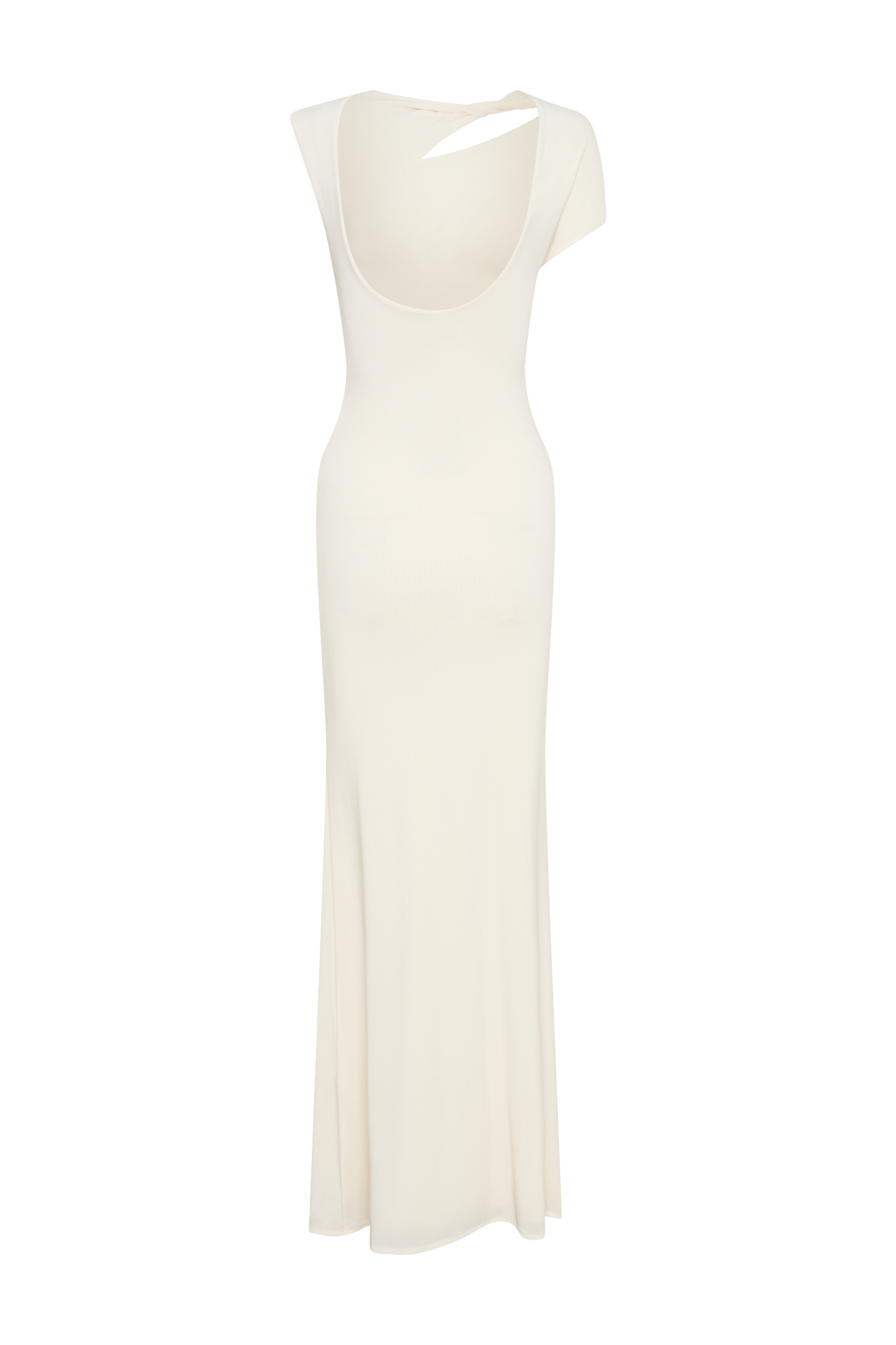 Kaida Slinky Maxi Elbise - Fildişi