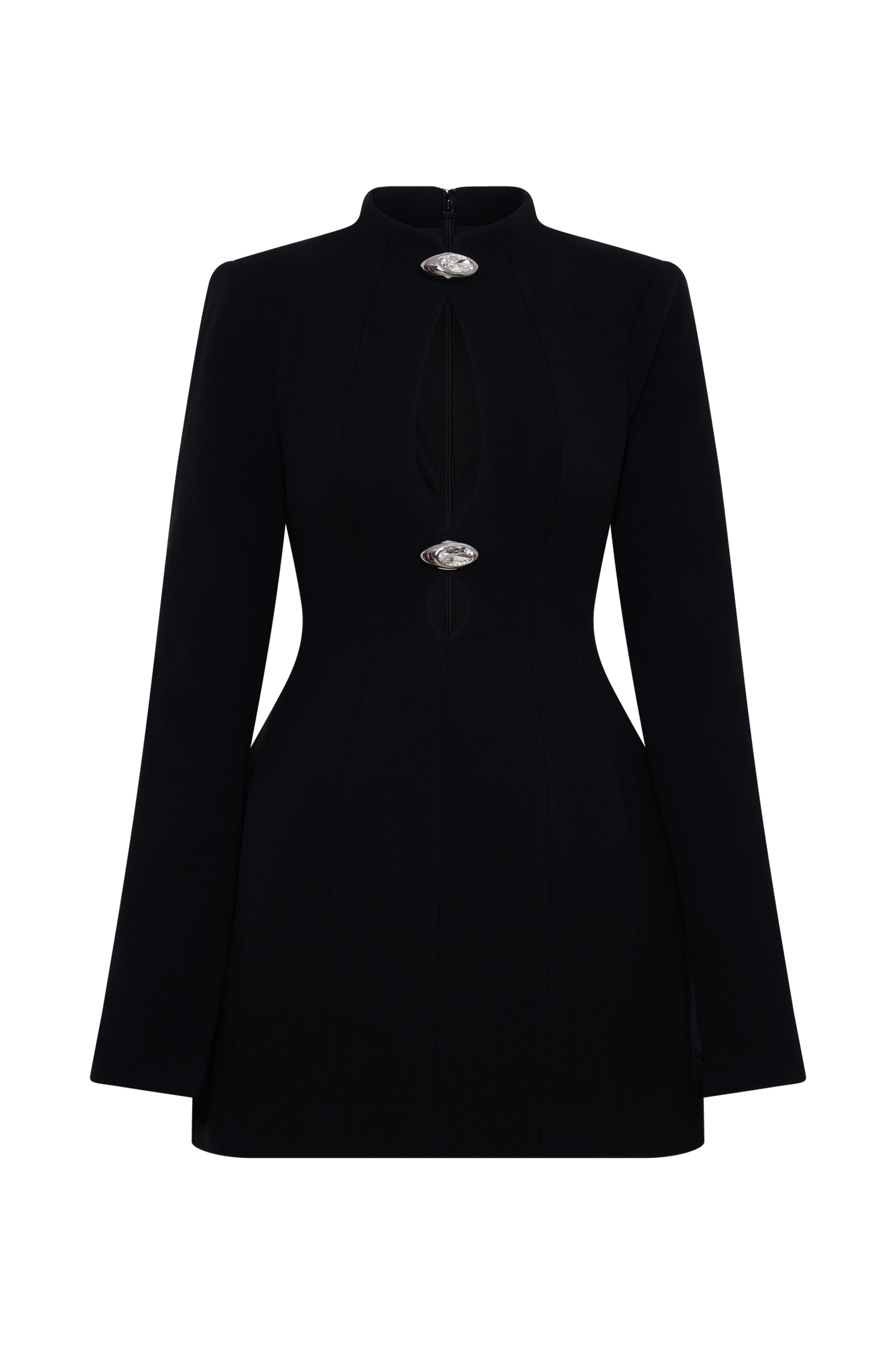 Michelle Cut Out Mini Elbise - Siyah