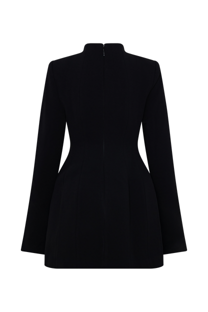 Michelle Cut Out Mini Elbise - Siyah