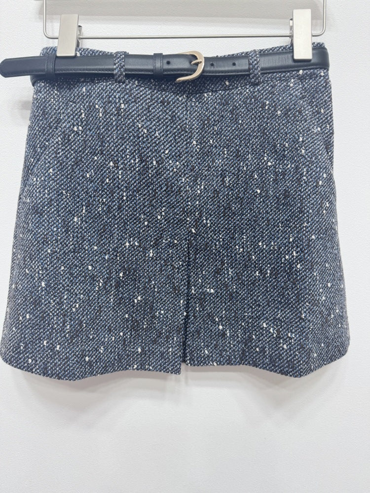 Koyu Mavi Etek