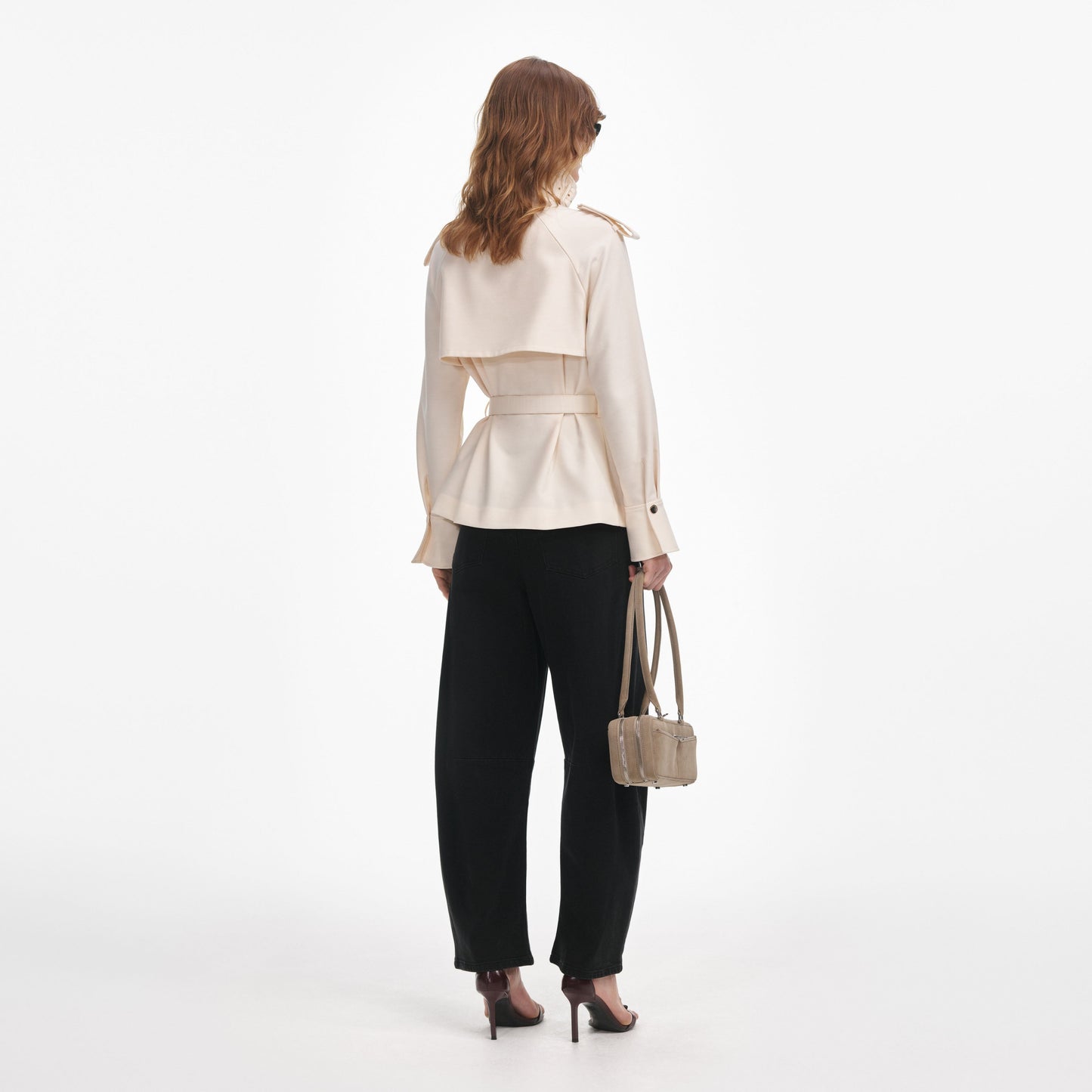 Krem Twill Ceket