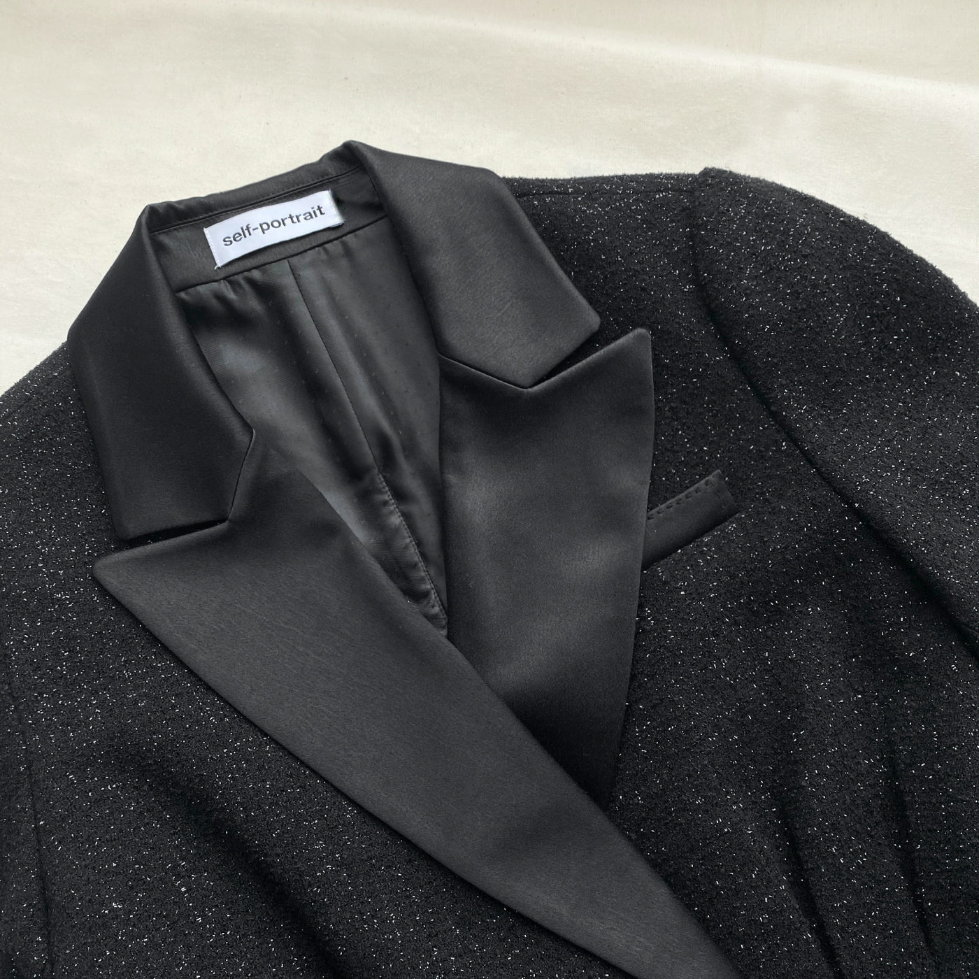 Siyah Metalik Tunik