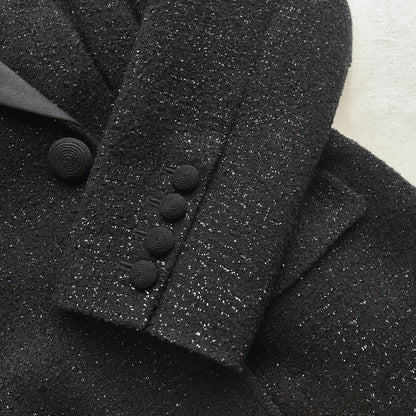 Siyah Metalik Tunik